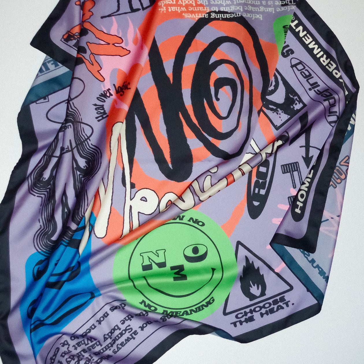 Scarf【No Meaning】 | HOME ECONOMICS EXPERIMENT