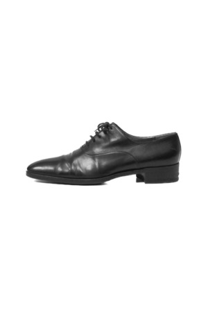 00's "GUCCI" Plain Toe Lace-up Leather Shoes (Design by Tom Ford)