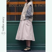 陽だまりアンティークのAライン物語スカート《W0210》