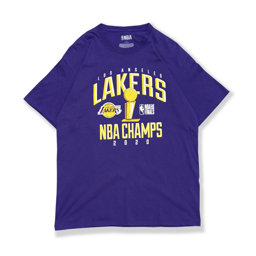 CHAMPION スポーツ ロサンゼルス・レイカーズ 2020 NBAチャンピオンTシャツ