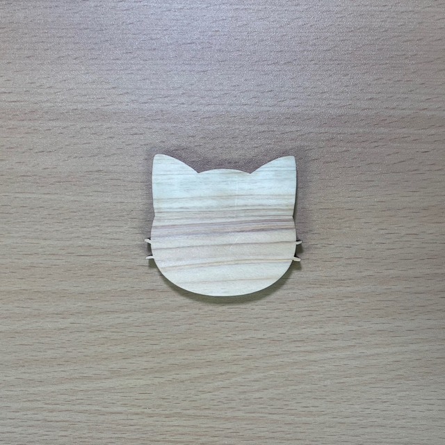 【50枚】ひのき 猫モチーフ