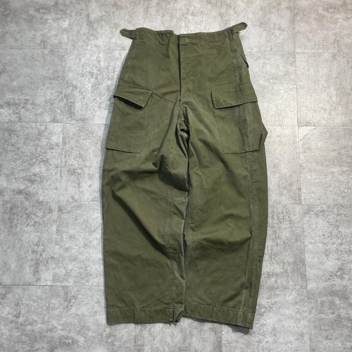 50s オランダ軍 実物 ダブルフェイス カーゴパンツ 82/85 w34