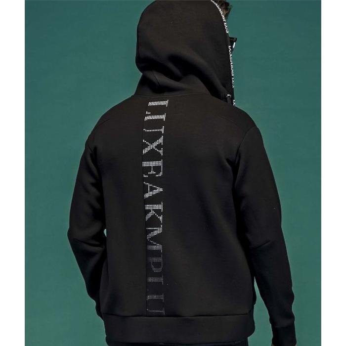 LUXEAKMPLUS リュクスエイケイエムプラス 軽量スウェットバックロゴ