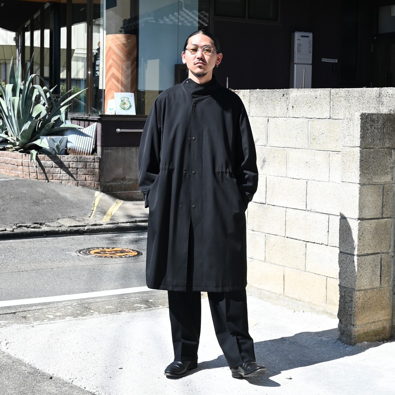 ペンドルトンシャツ、インテリムスラックスstyle