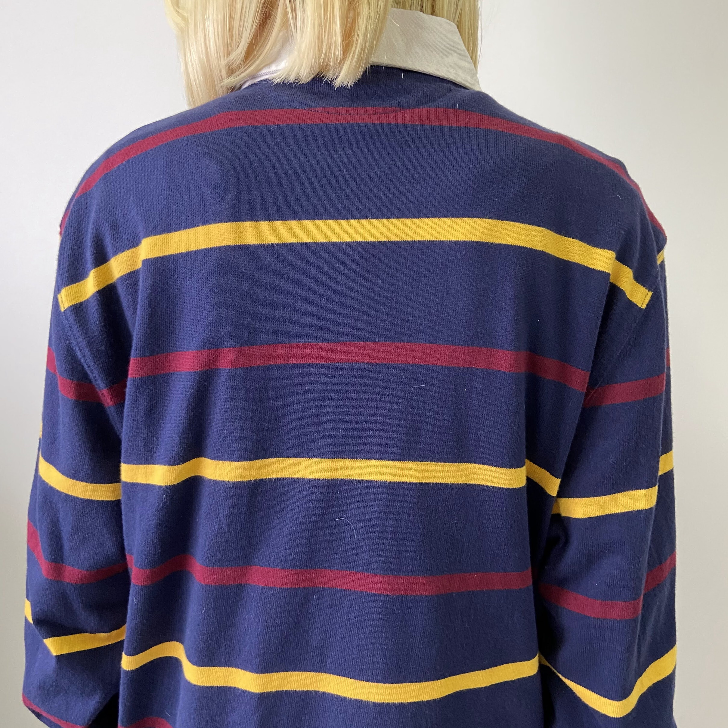 Polo by Ralph Lauren ポロバイラルフローレン 刺繍 長袖 ボーダー 