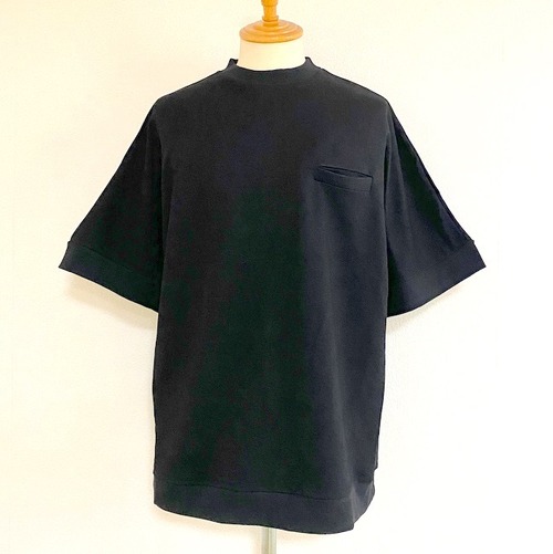 Dolman Sleeve  Big T-shirts　Black