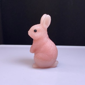 5.ピンクオパールうさぎ・インテリア