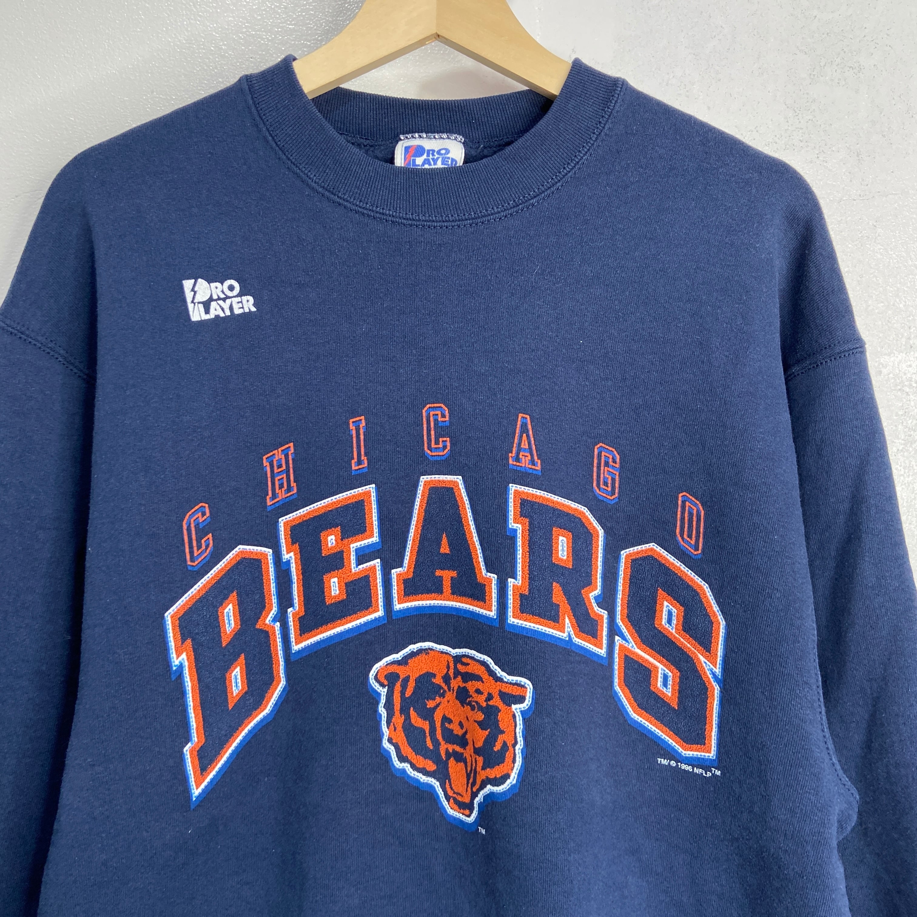 送料無料』BEARS シカゴベアーズ チームスウェット USA製 90s NFL 