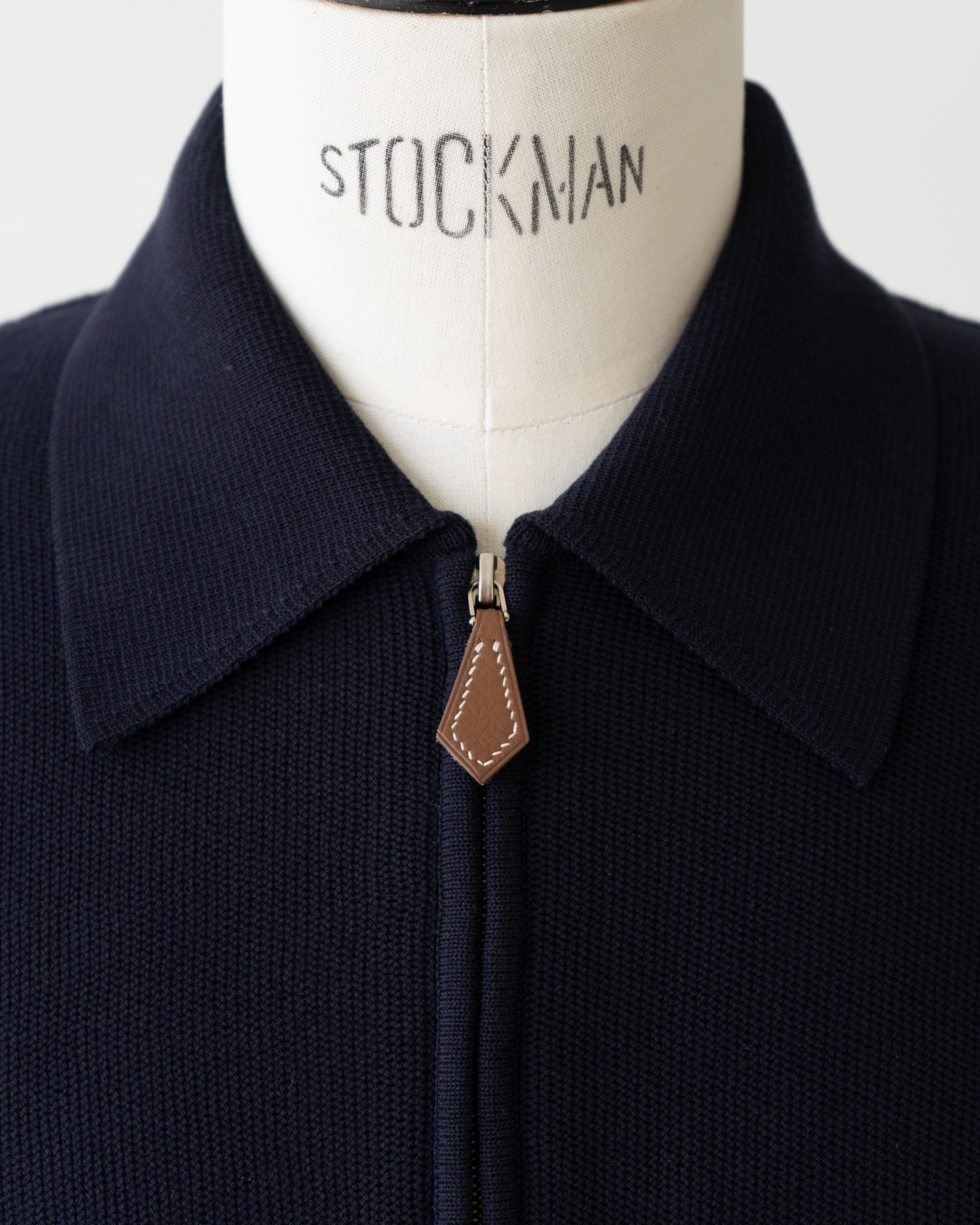 〈Hermès〉Collared Knit Sweater