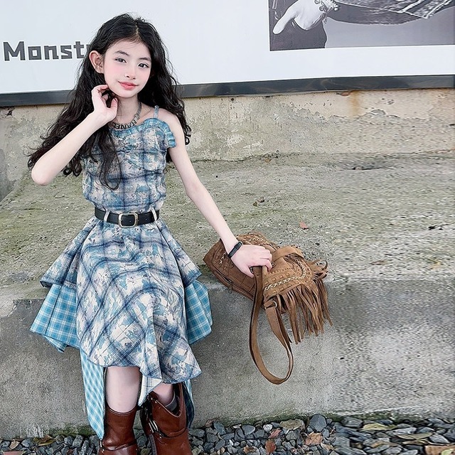 カウガール風ワンピースセット