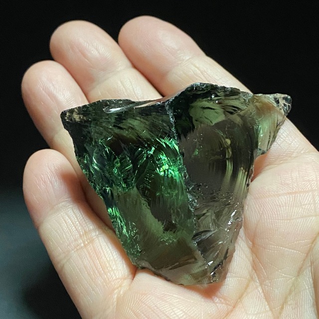 【送料無料】シエラネバダ産アンダラクリスタル原石 " Black Diamond "