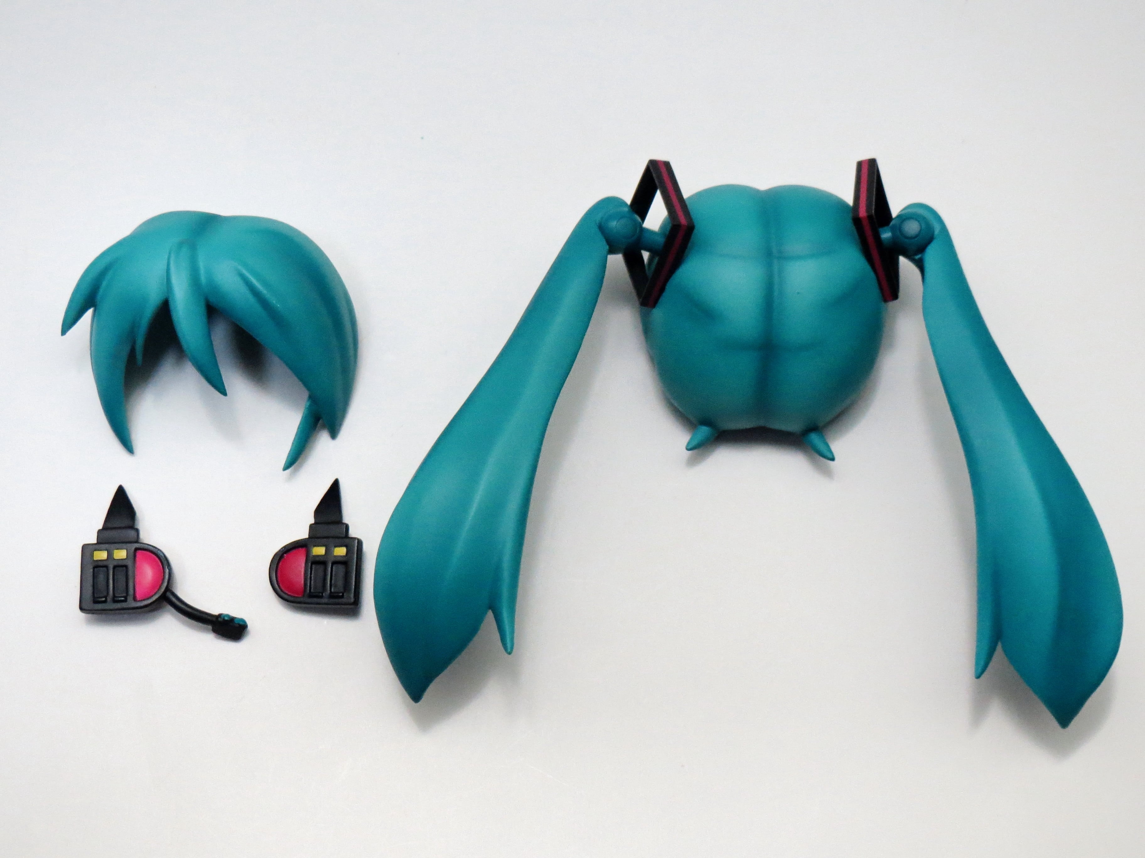 075】 初音ミク RQVer. 髪パーツ ツインテール ねんどろいど 