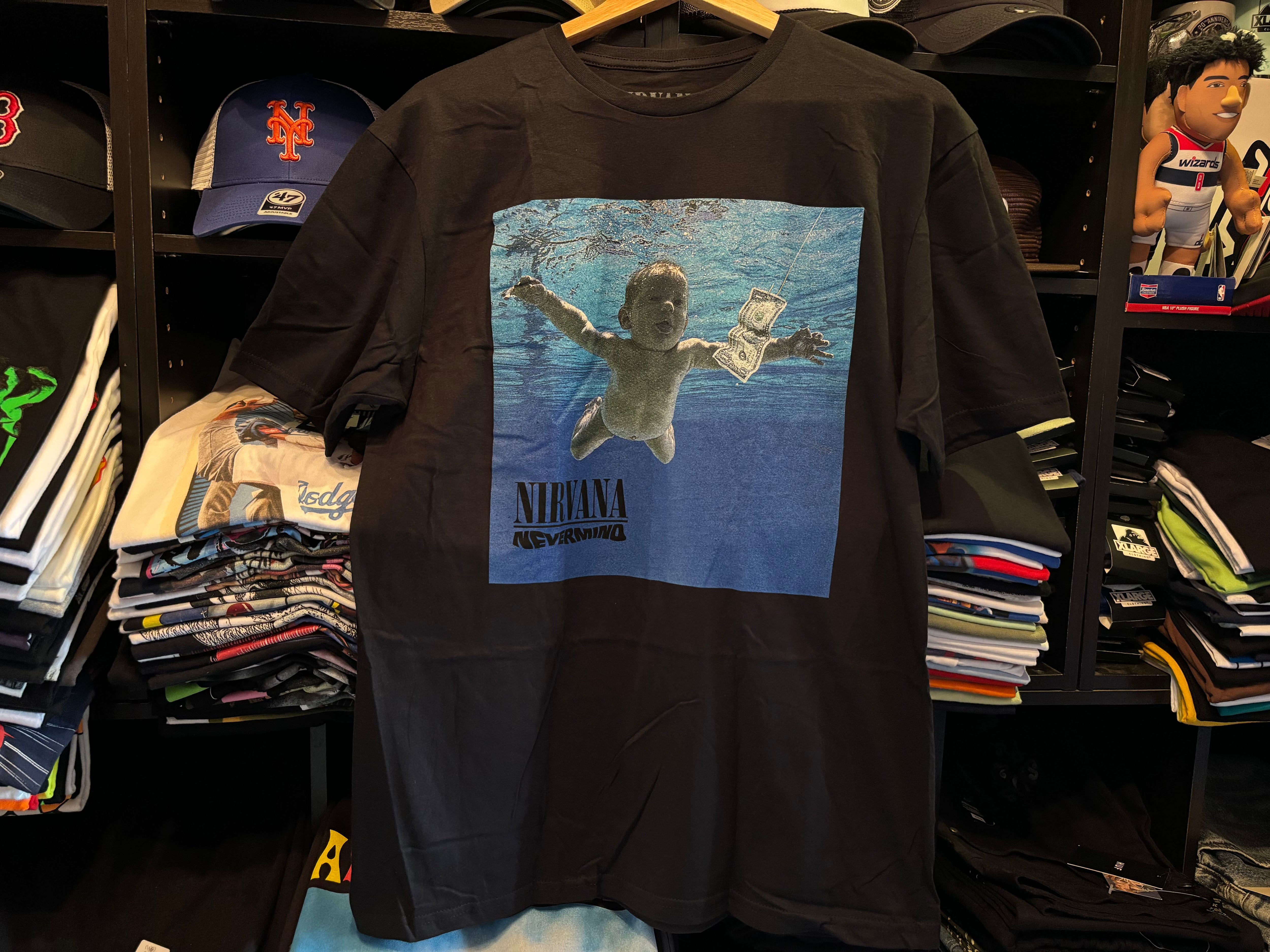 ROCK OFF NIRVANA NEVERMIND ALBUM TEE [NIRVTS25MB-BLACK] | FANTASTIC