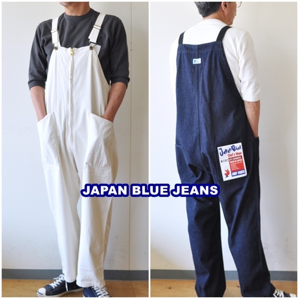 JAPANBLUEJEANS ジャパンブルージーンズ オーバーオール シェフパンツ 