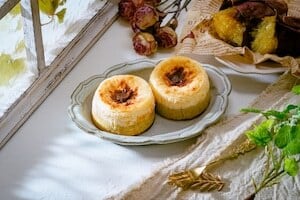 【2024年度】自家栽培さつまいもで作る2層のバスクチーズケーキ