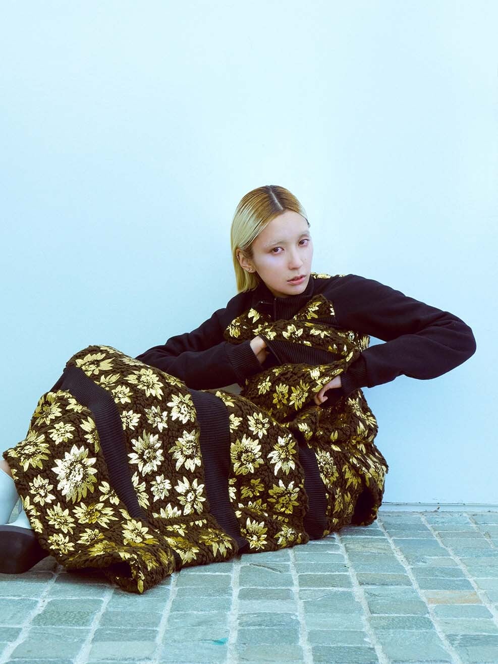 ナオキトミヅカnaokitomizukaReebok skirt&blouson naokitomizuka Reebok gathered skirt – Kinetics（キネティクス