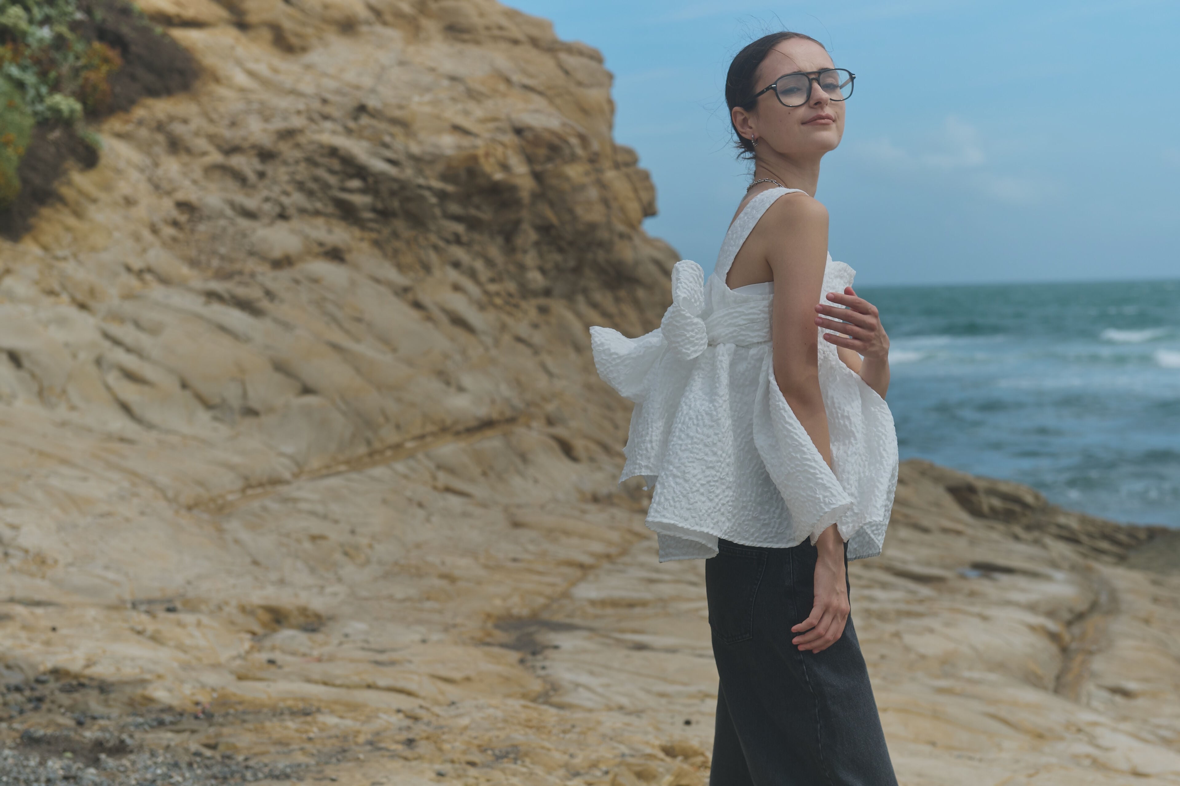BLUELEA パフスリーブシャツ Pilgrim Surf+Supply（ピルグリム サーフ+サプライ）Albert