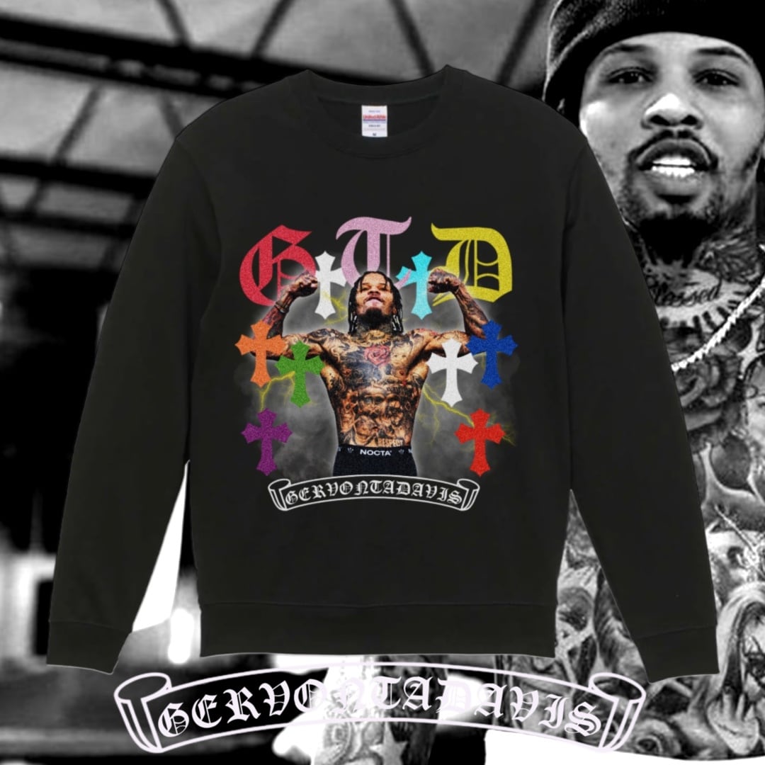 Gervonta Davis sweat Chrome Hearts style 
bootboy original's