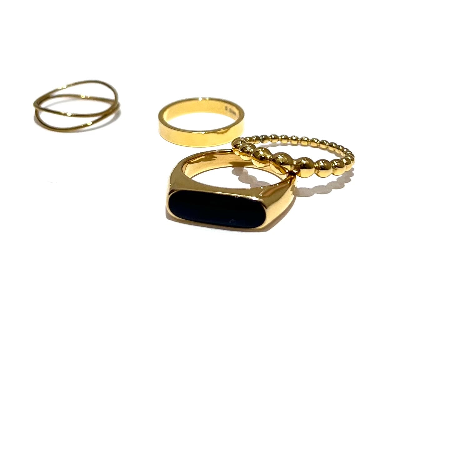 ヴィンテージ シルバー925 リング ルビー マルカジット フィグリー 489