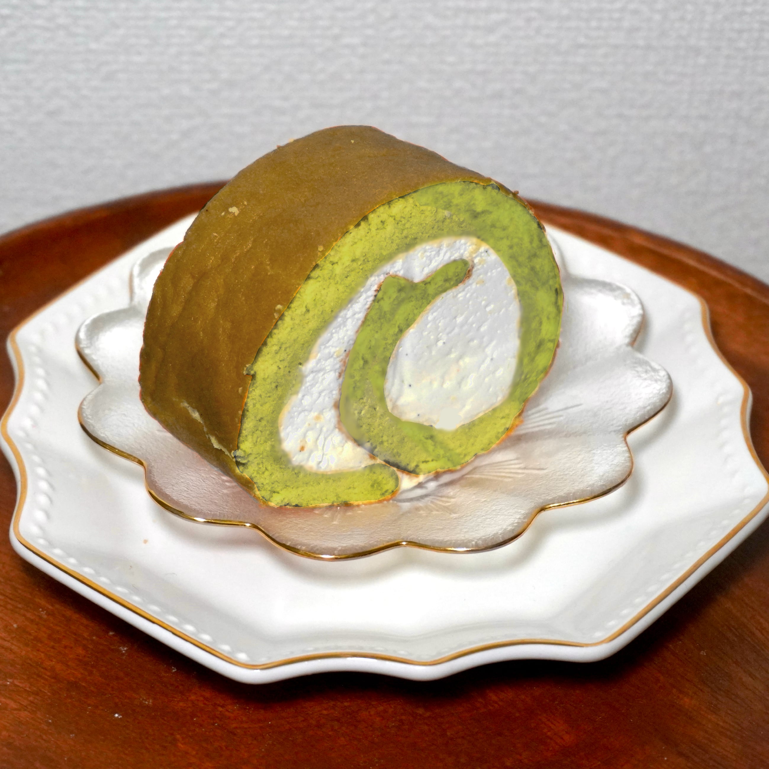 4月の限定のお味！抹茶と栗のきゃんでぃろーる