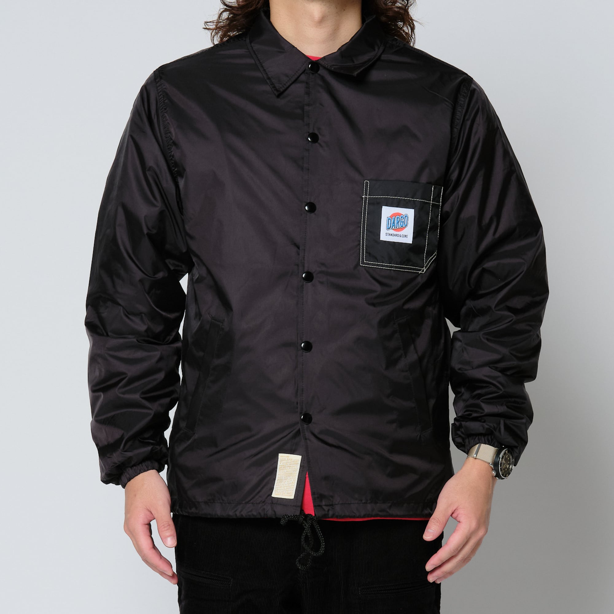 【DARGO】Original Coach Jacket（BLACK）