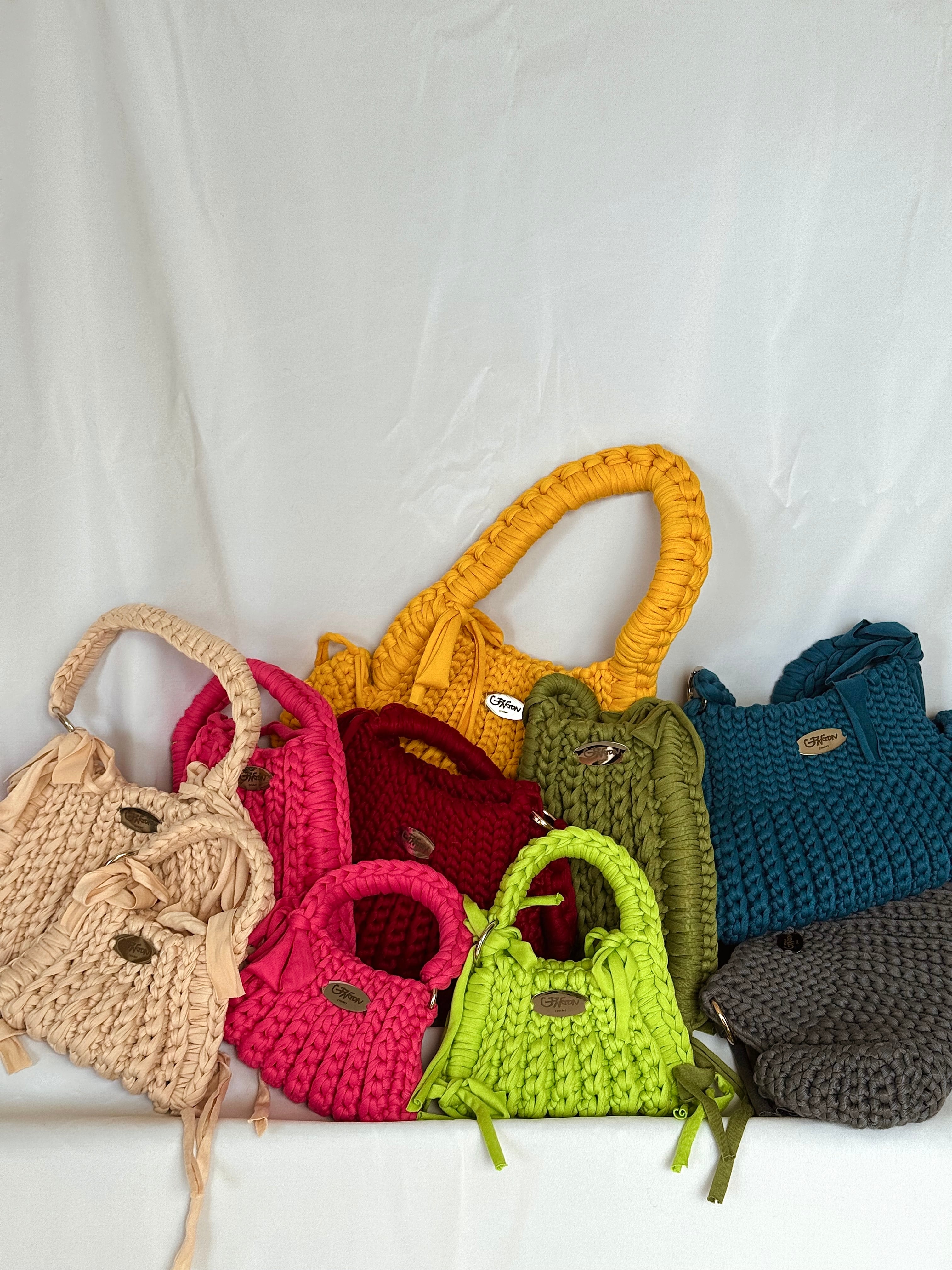 T-shirt yarn bag