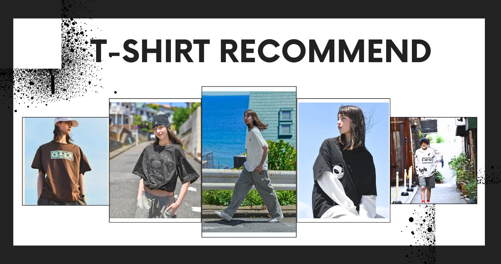 送料無料【HIPANDA ハイパンダ】メンズ ラインストーン Tシャツ