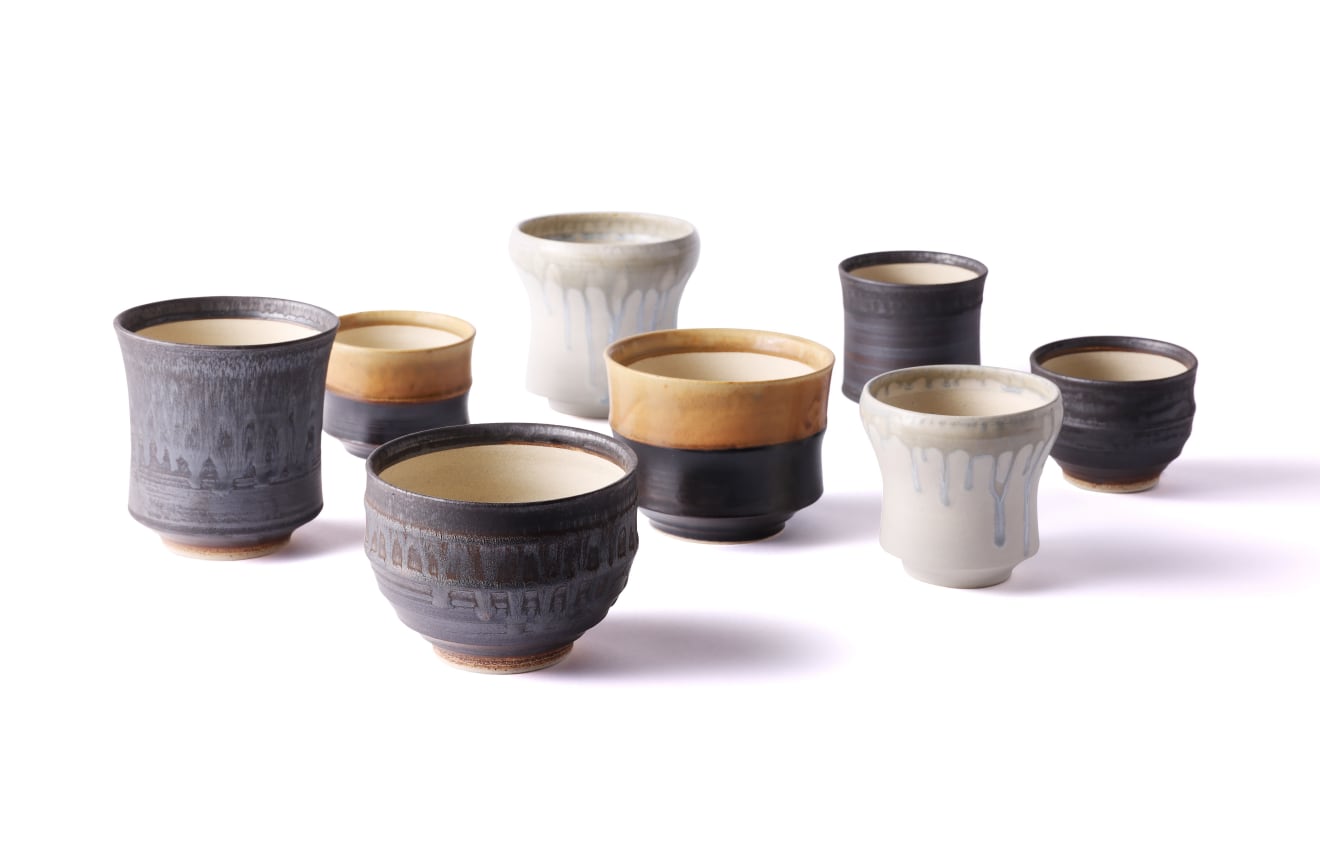 茶道具・末家焼窯元・みちのく長瀞・末家焼・末家色絵平茶碗・作家物・ひろ作未使用品 茶道具・末家焼窯元・みちのく長瀞・末家焼・末家色絵平茶碗