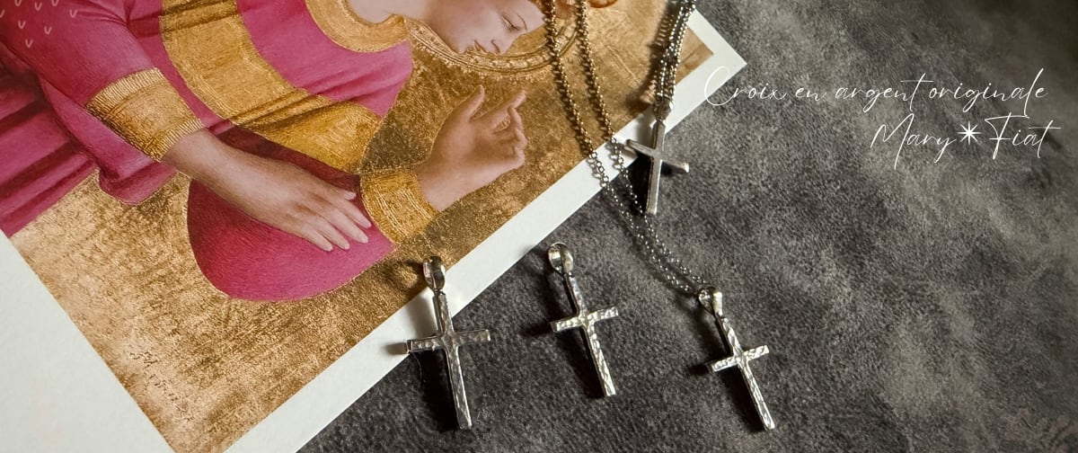 Antique medaille Mary