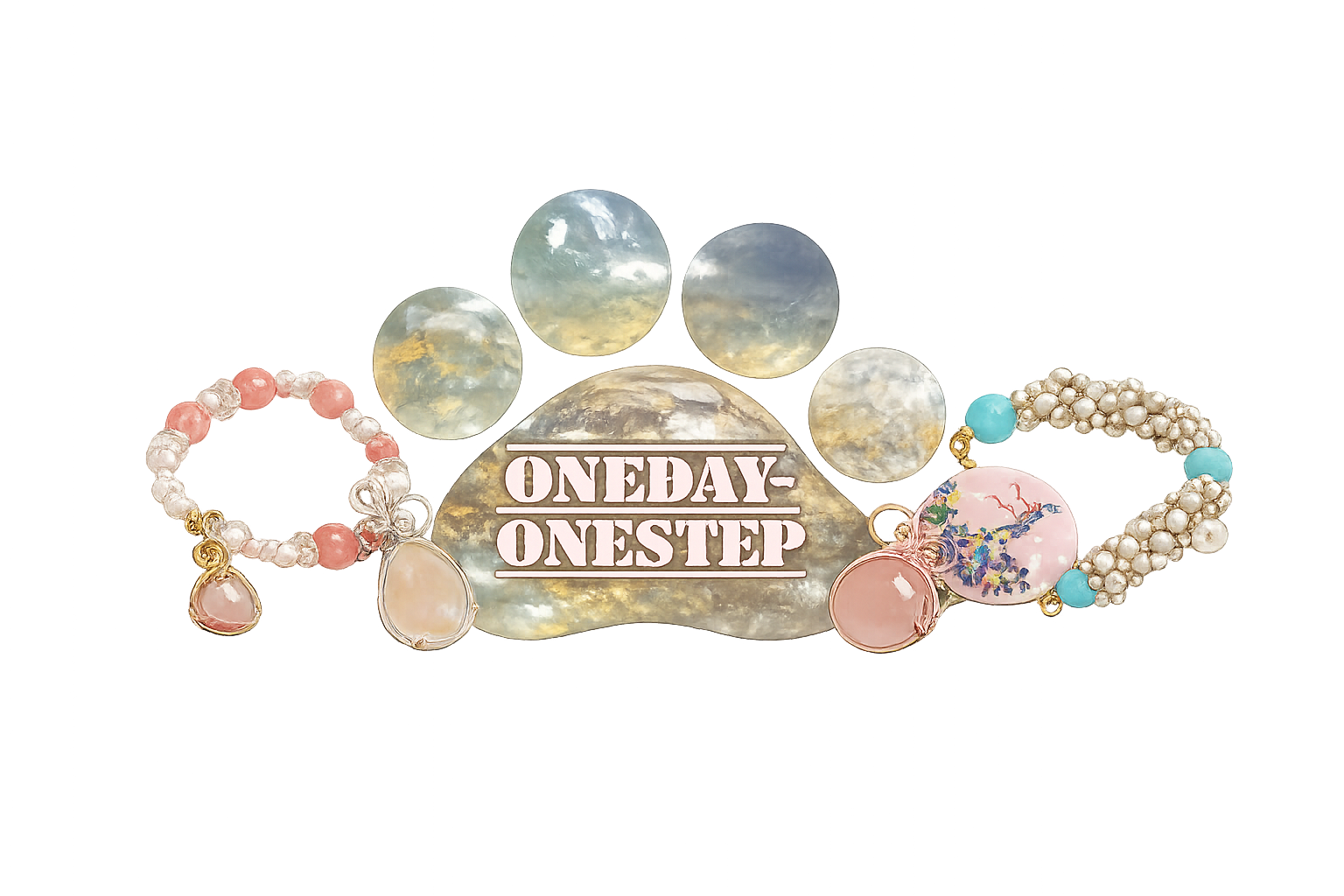 天然石アクセサリー Oneday-Onestep