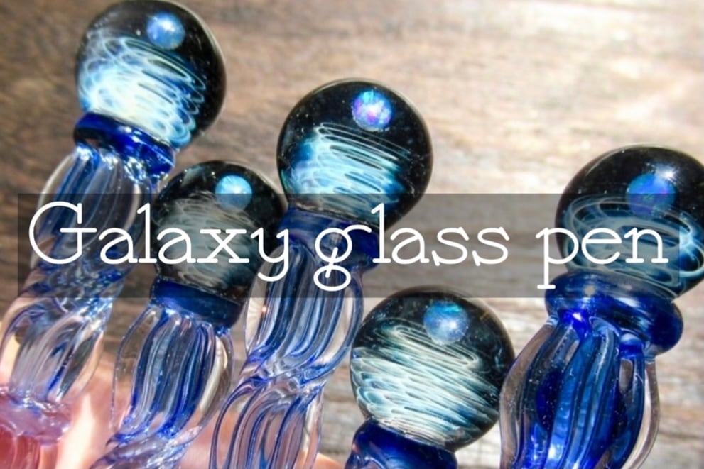 セール大人気 Paraglass ガラスペン Galaxy glass pen | www.ouni.org