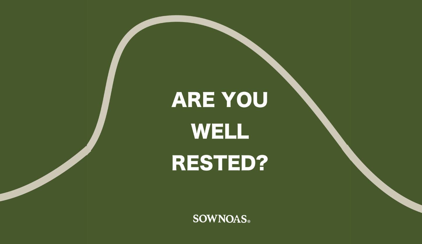 ARE YOU WELL RETED?