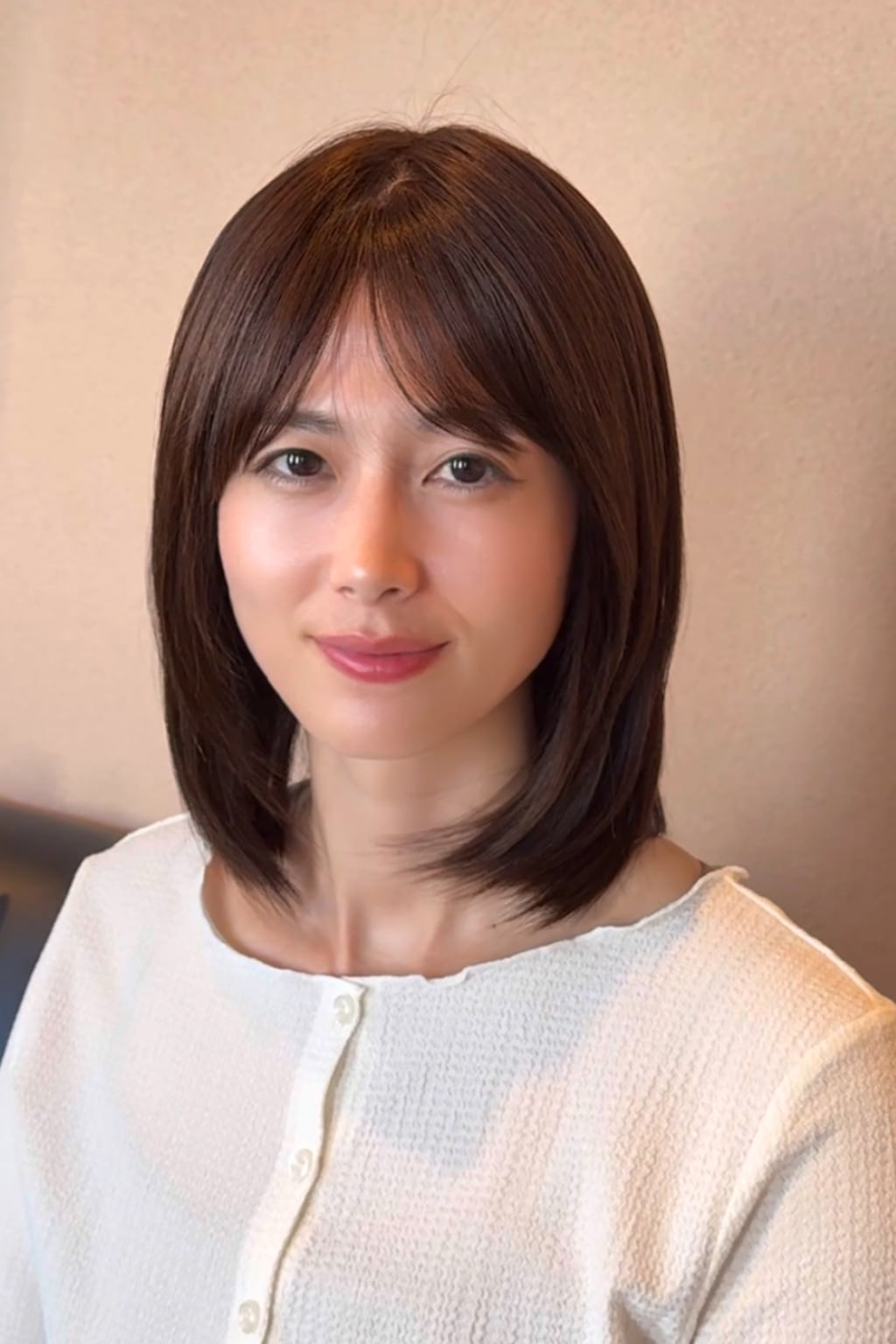 シンプルボブスタイル医療ウィッグ