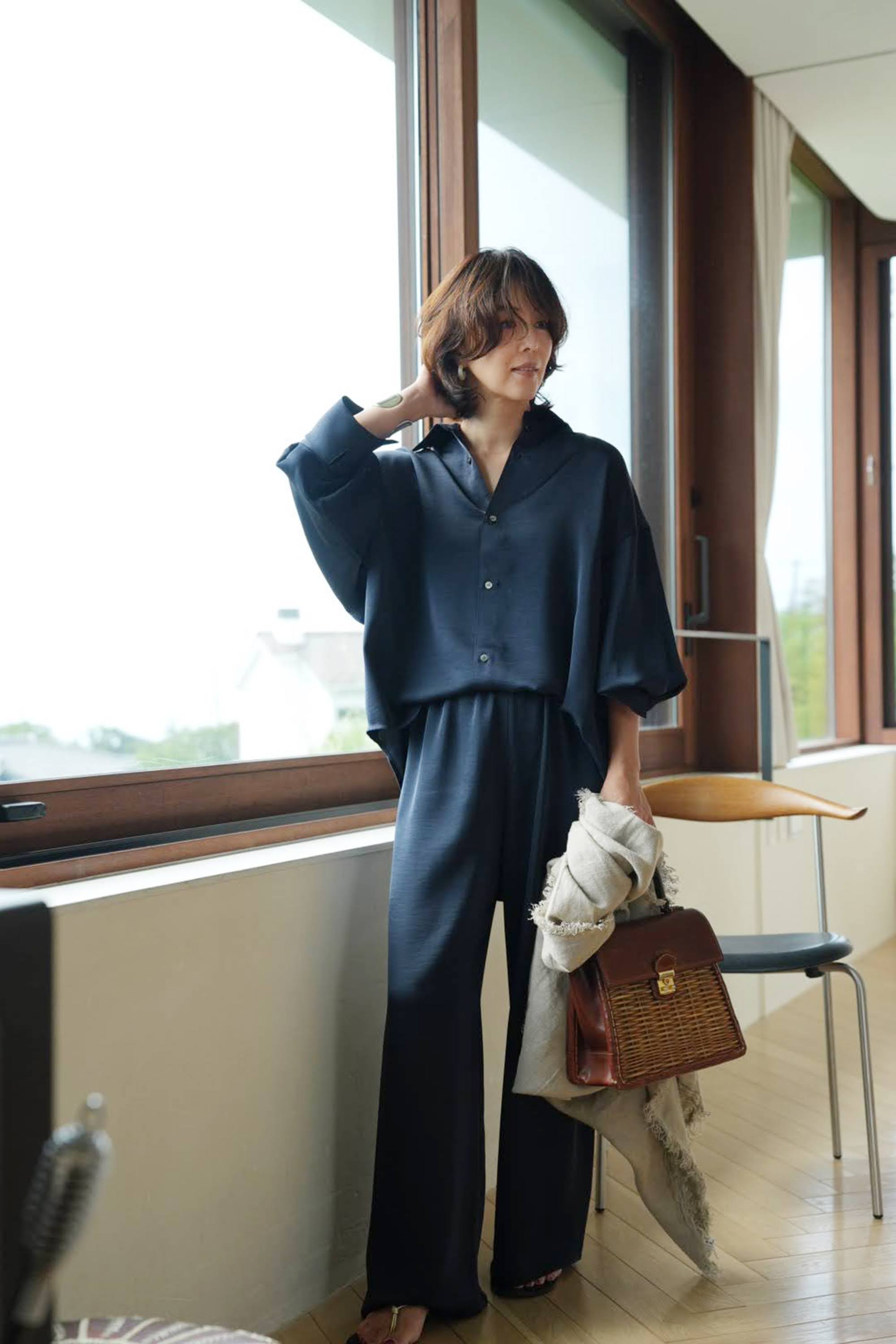 美品】ザナインショップ エブリデイパンツ 鈴木六夏 ブラックM