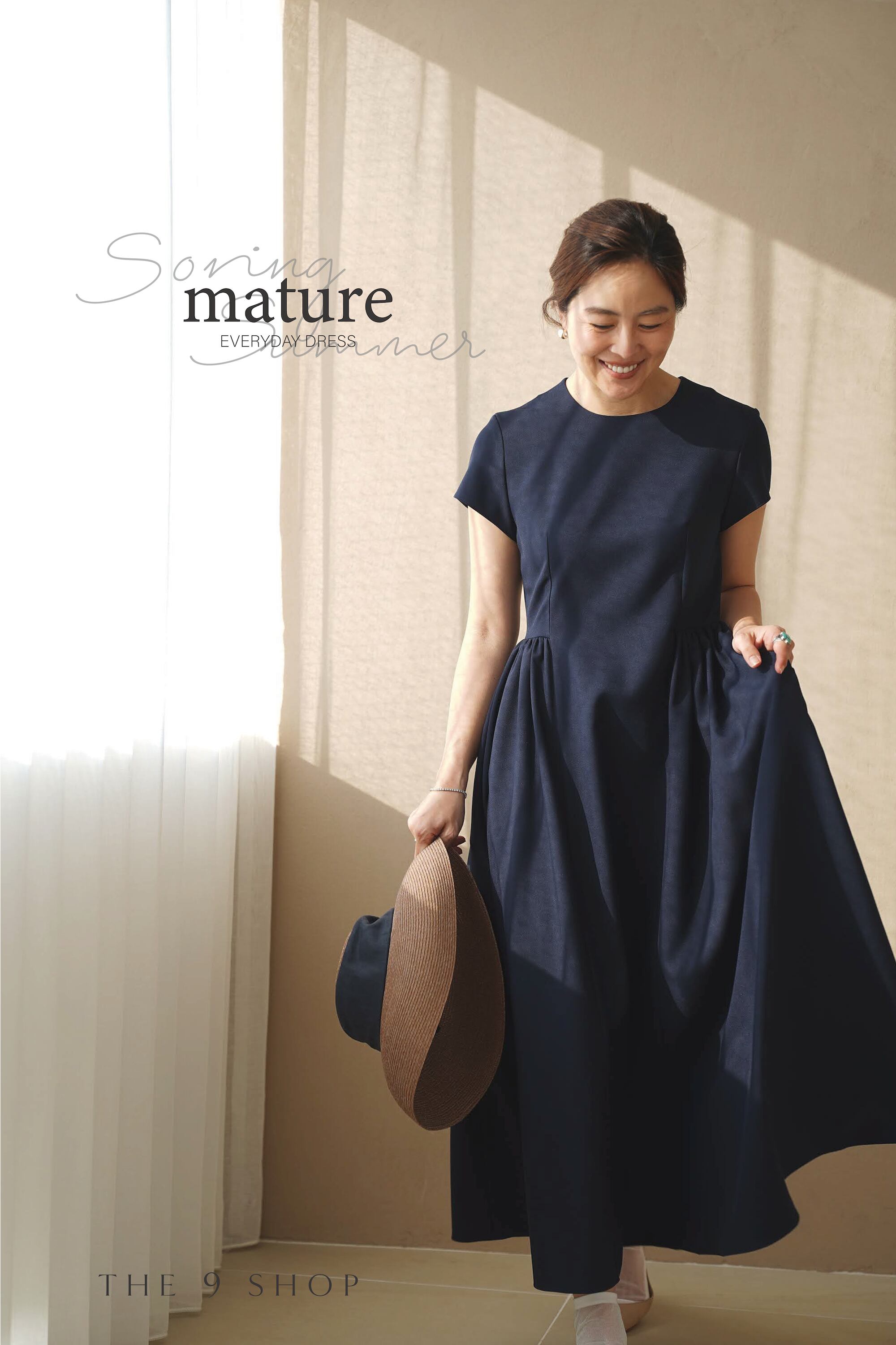 お値下げ the9shop KANKAN HAT 紺 新品 【公式通販】