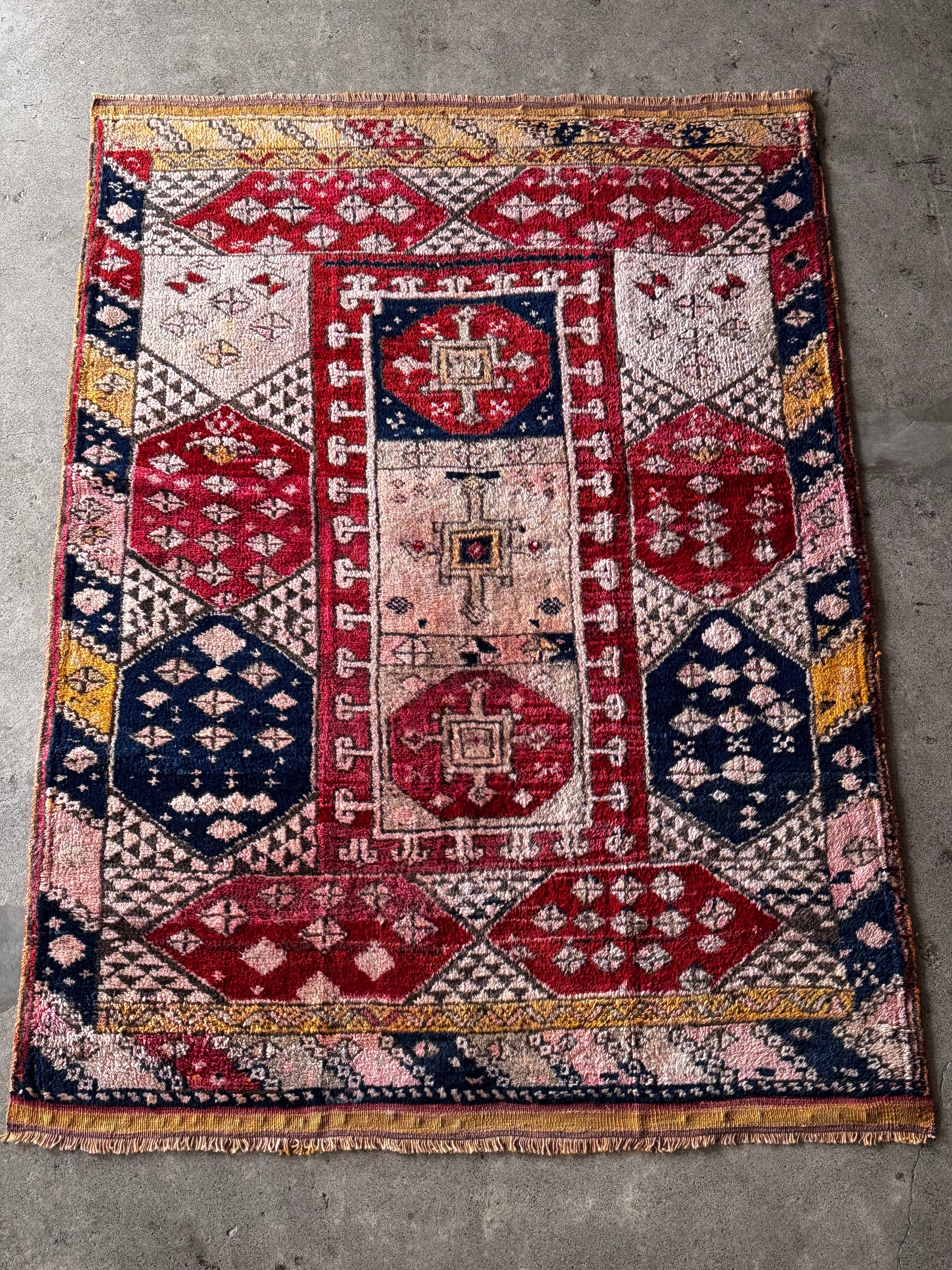 yuuri Antiques&Crafts880 トルコラグ ヴィンテージ yuuri Antiques&Crafts880 トルコラグ ヴィンテージ