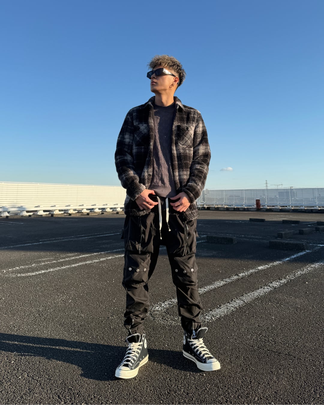 身長174cm58kg Sサイズ着用