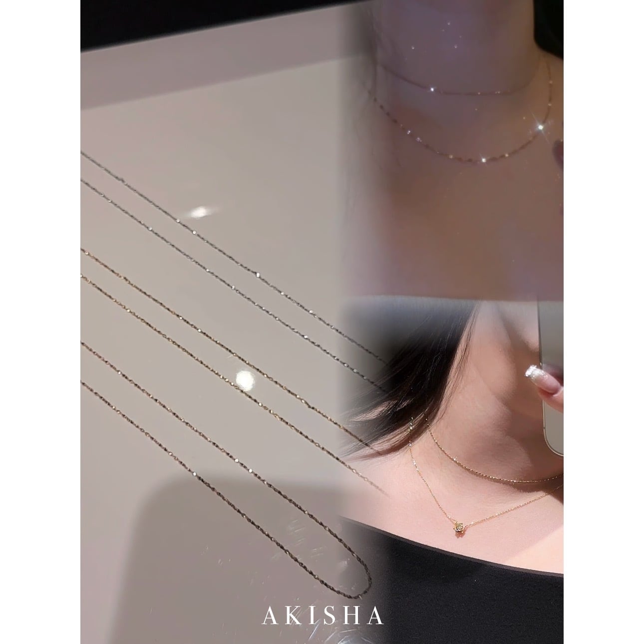 AKISHA（アキーシャ）|金アレ対応/サビない・変色なしアクセサリー