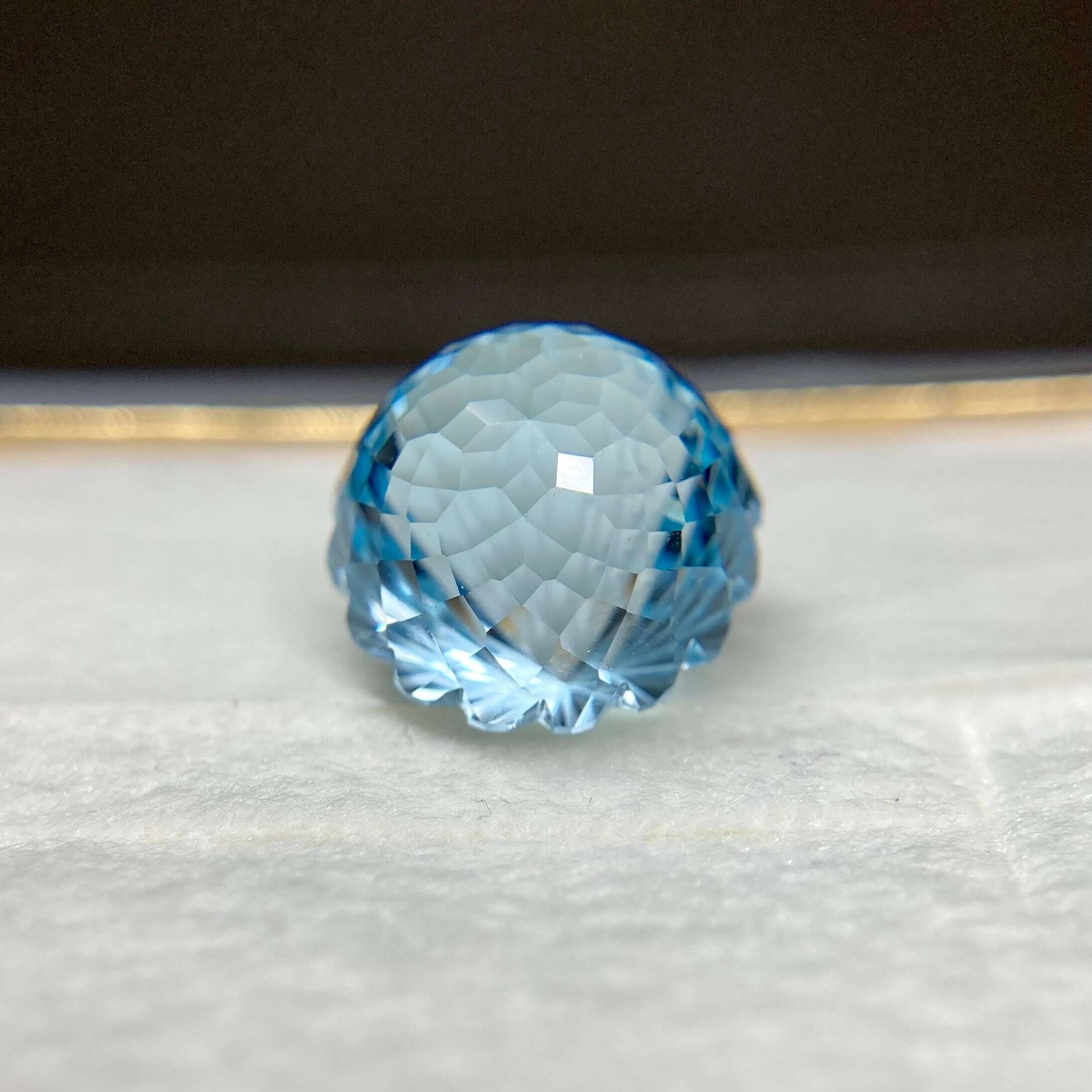 トパーズ 8.415ct ブルー 簡易ソーティング付き No.174