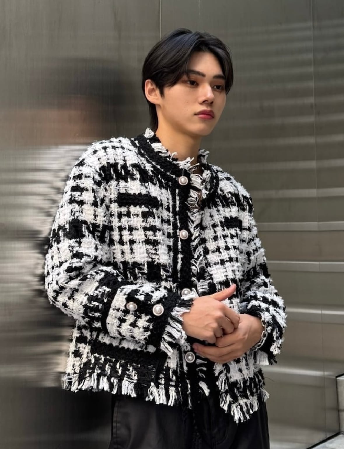 ALUDE セットアップ白