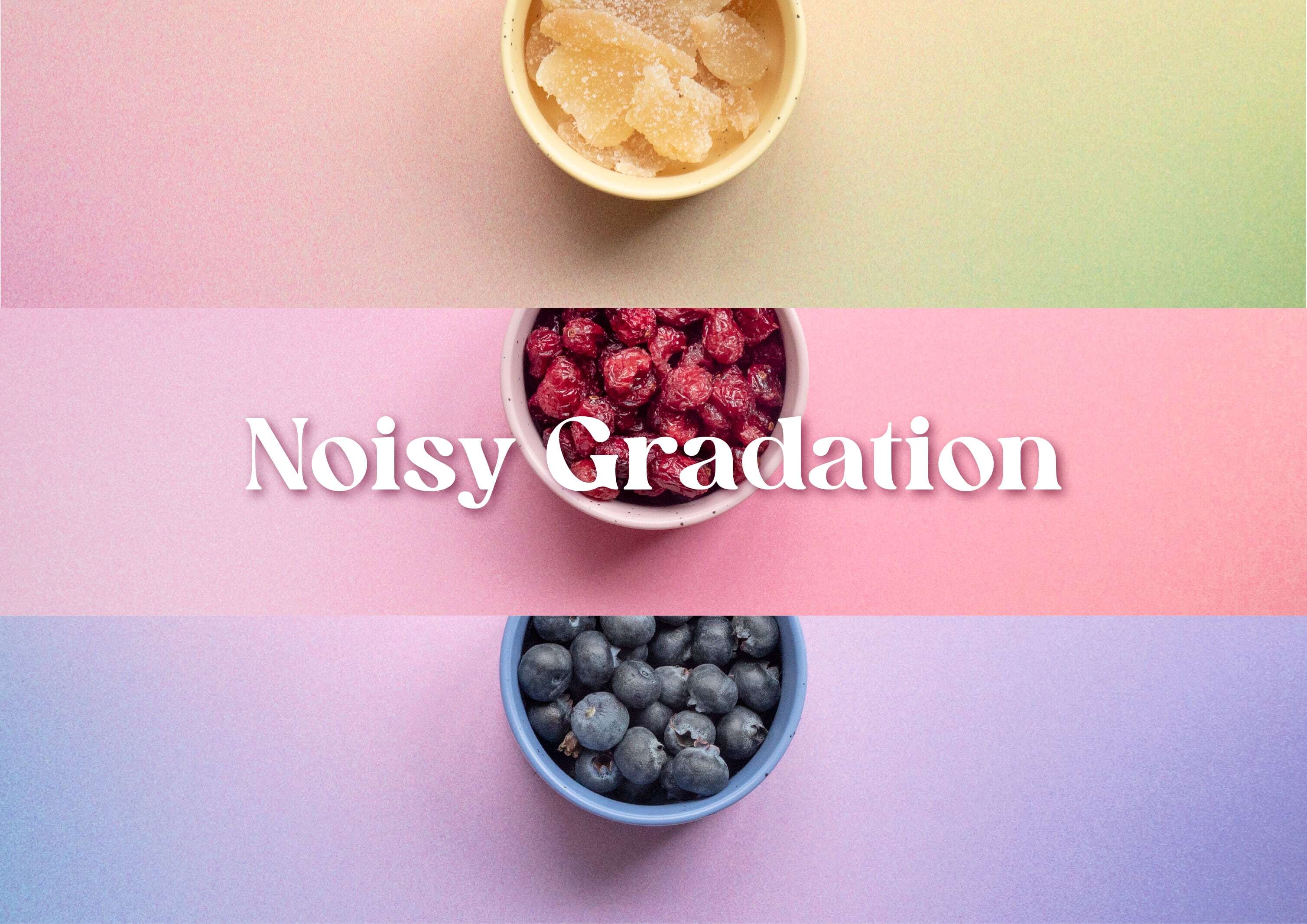 Noisy Gradation | 3カラー | A3