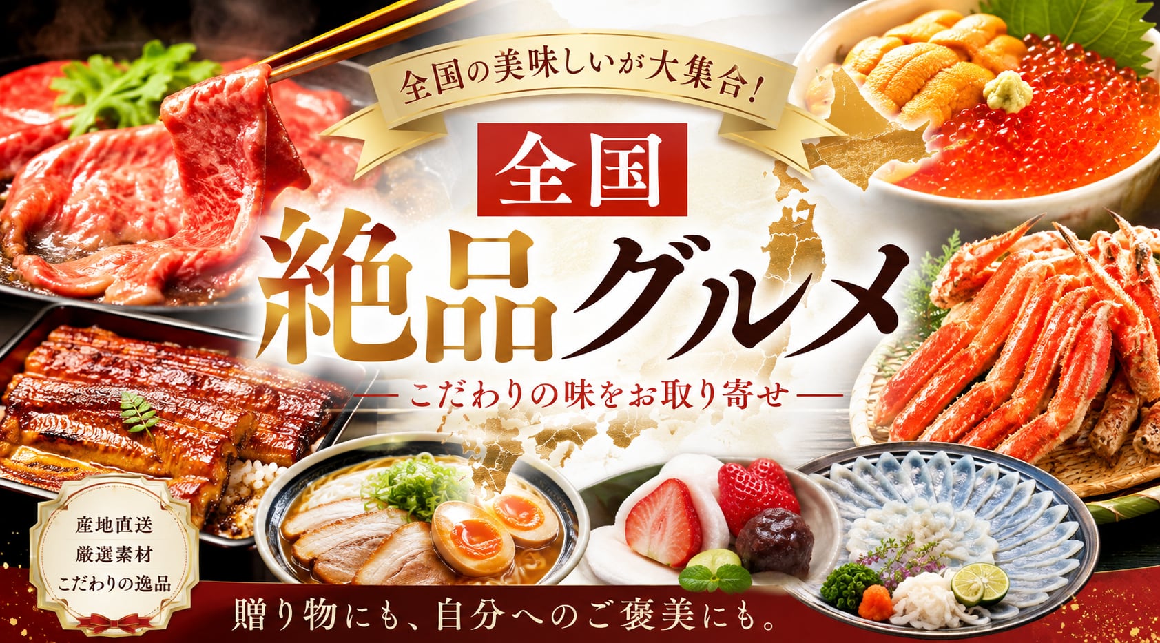 美味しいグルメを探そう