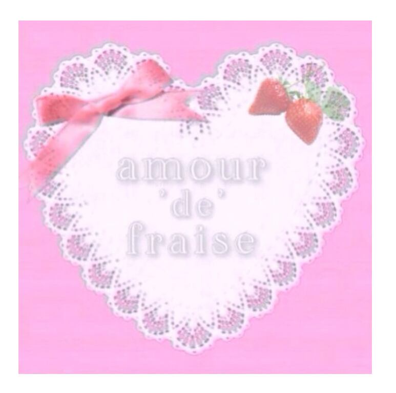 amour 'de' fraise