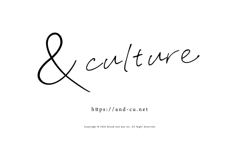 & culture 【anew & bibibibiオンラインショップ】