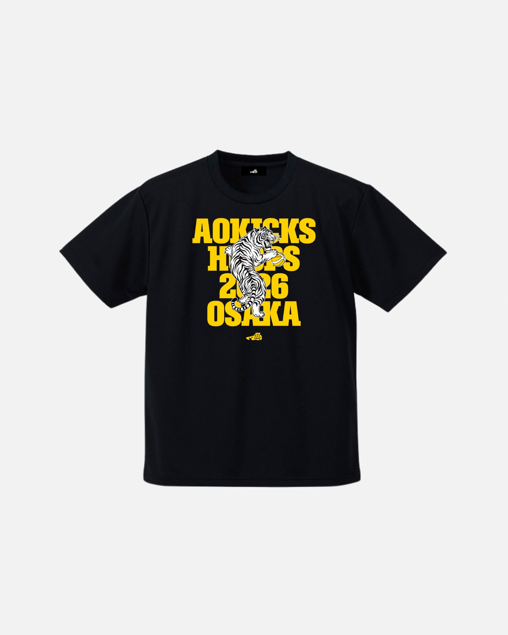 虎 Tee - black/yellow
