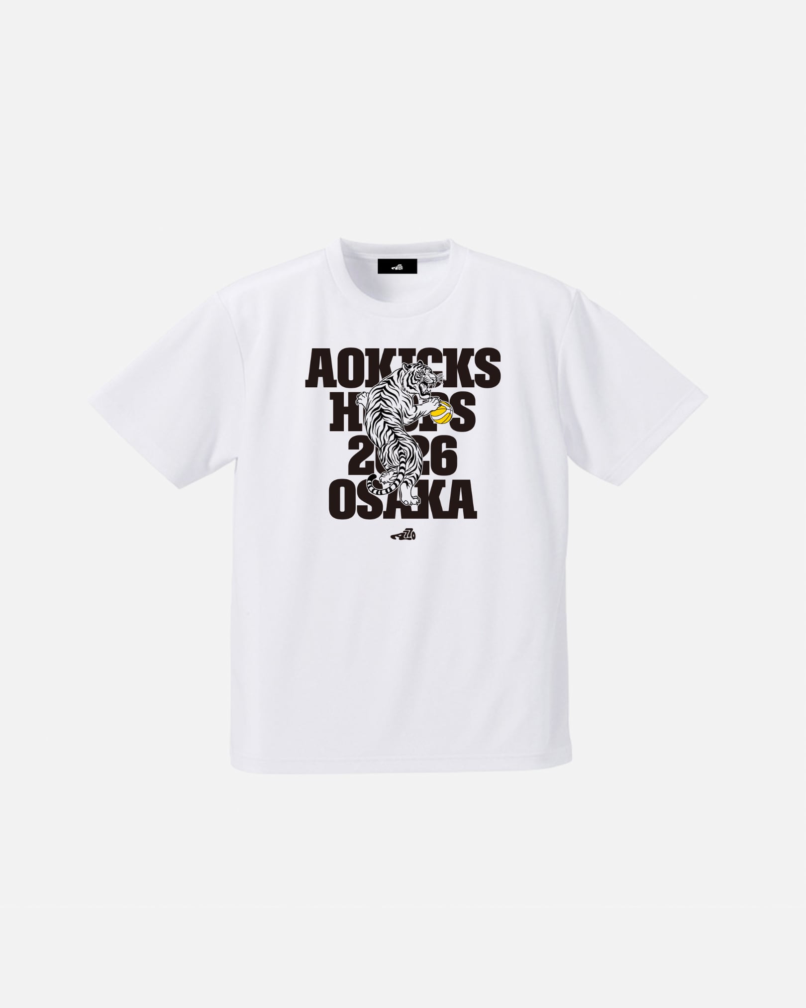 虎 Tee - white