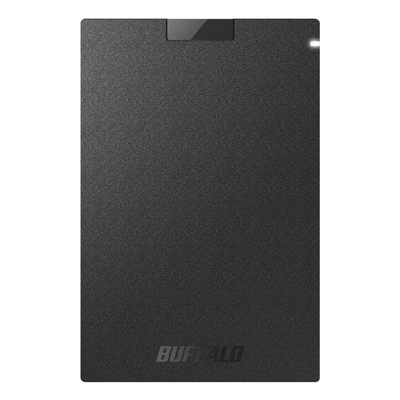 バッファロー SSD 外付け 2.0TB USB3.2Gen1 ポータブル コンパクト PS5/PS4対応(メーカー動作確認済) ブラック SSD-PG2.0U3-BC/N