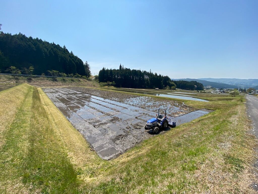 恵那山の麓より