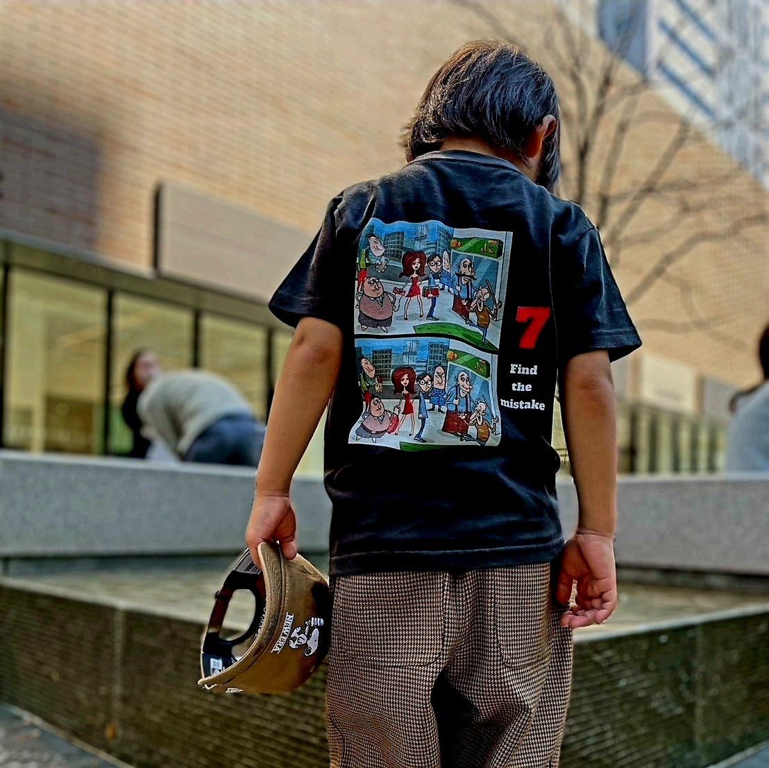 FUN KID'S Tee  / black / DJ HAKU