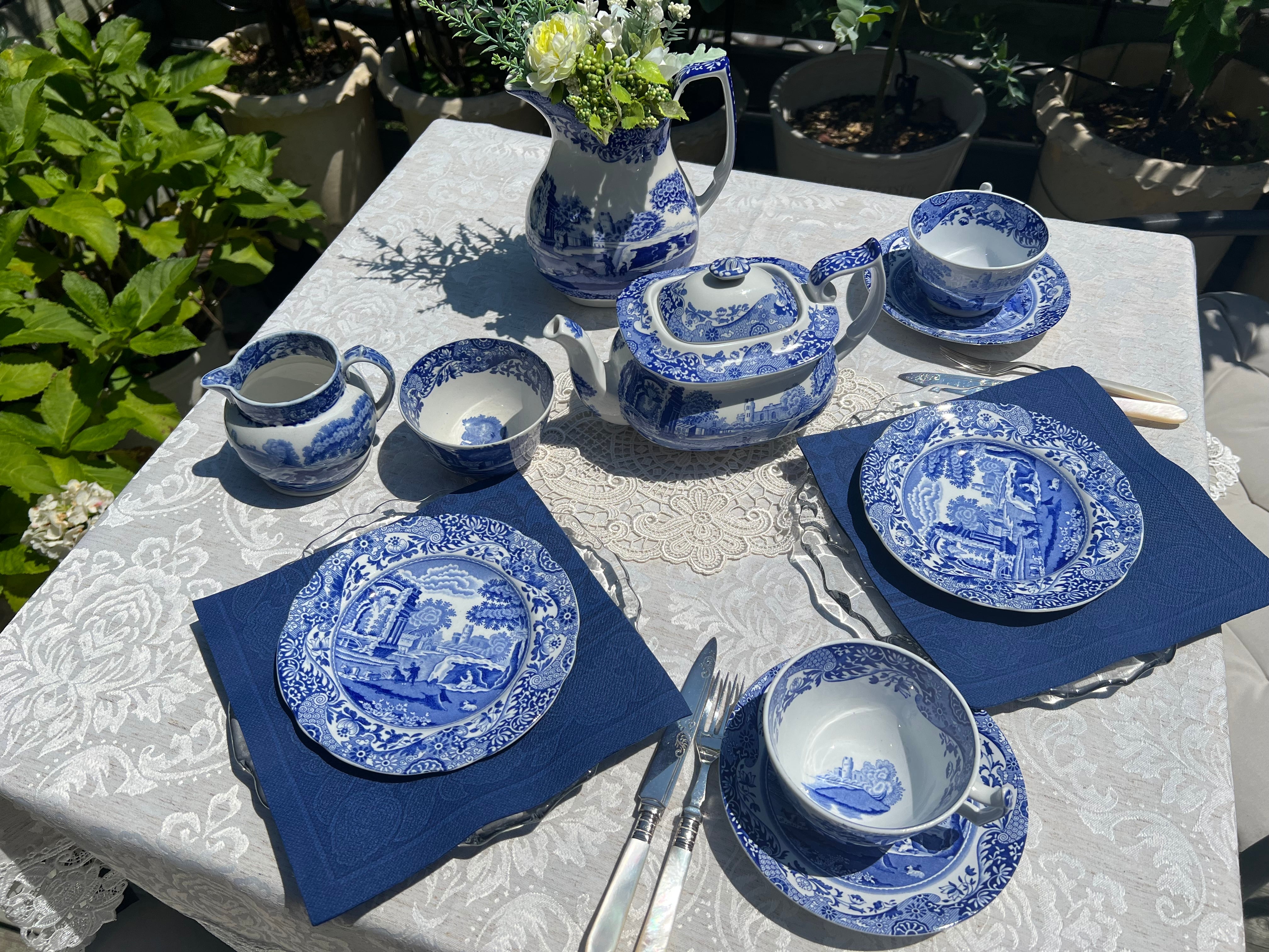 Blanc Bleu Merveille